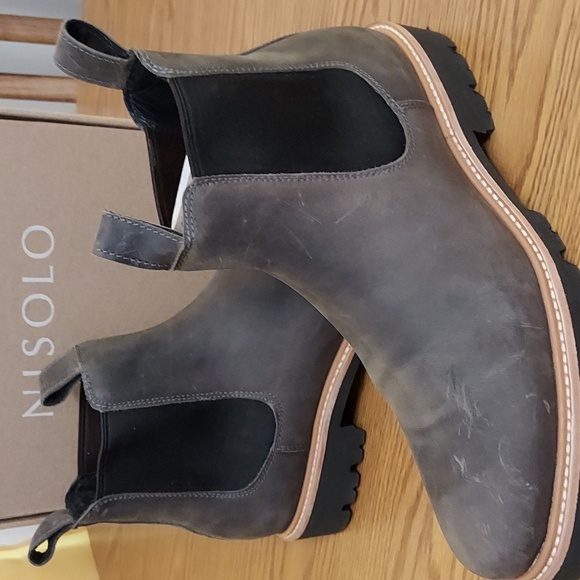 Nisolo Womens Go To Lug Chelesa Boot - Picture 7 of 12